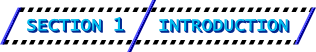 Section 1: Introduction