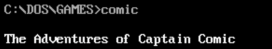 The Adventures of Captain Comic